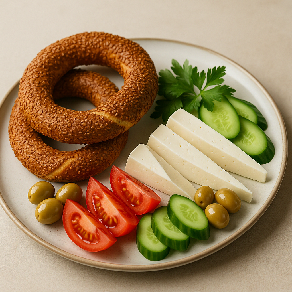 Simit & Peynir Tabağı